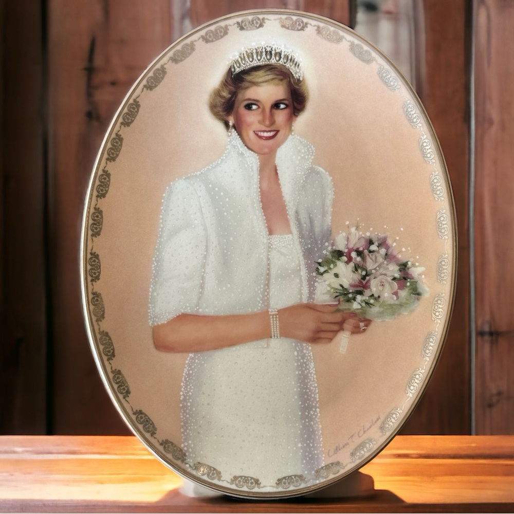 PRINCESS DIANA. OUR ROYAL PRINCESS. COLLECTORS PLATE  278A QUEEN OF OUR HEARTS
